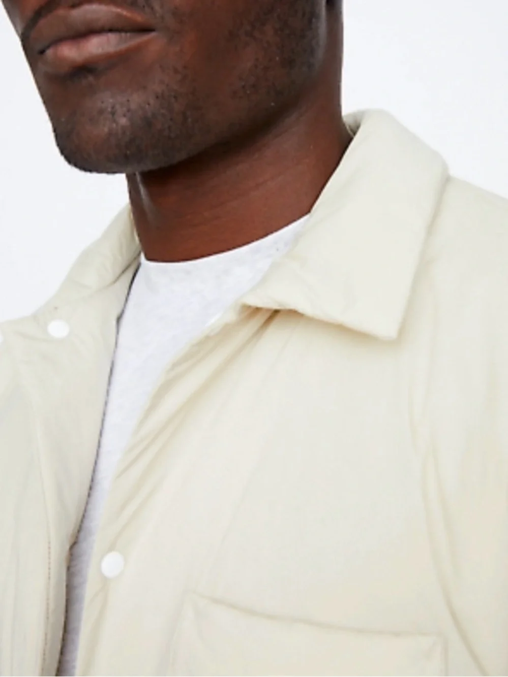 Hill City Thermal Light Shirt Jacket, Color Sand Beige Stone, Men’s Large